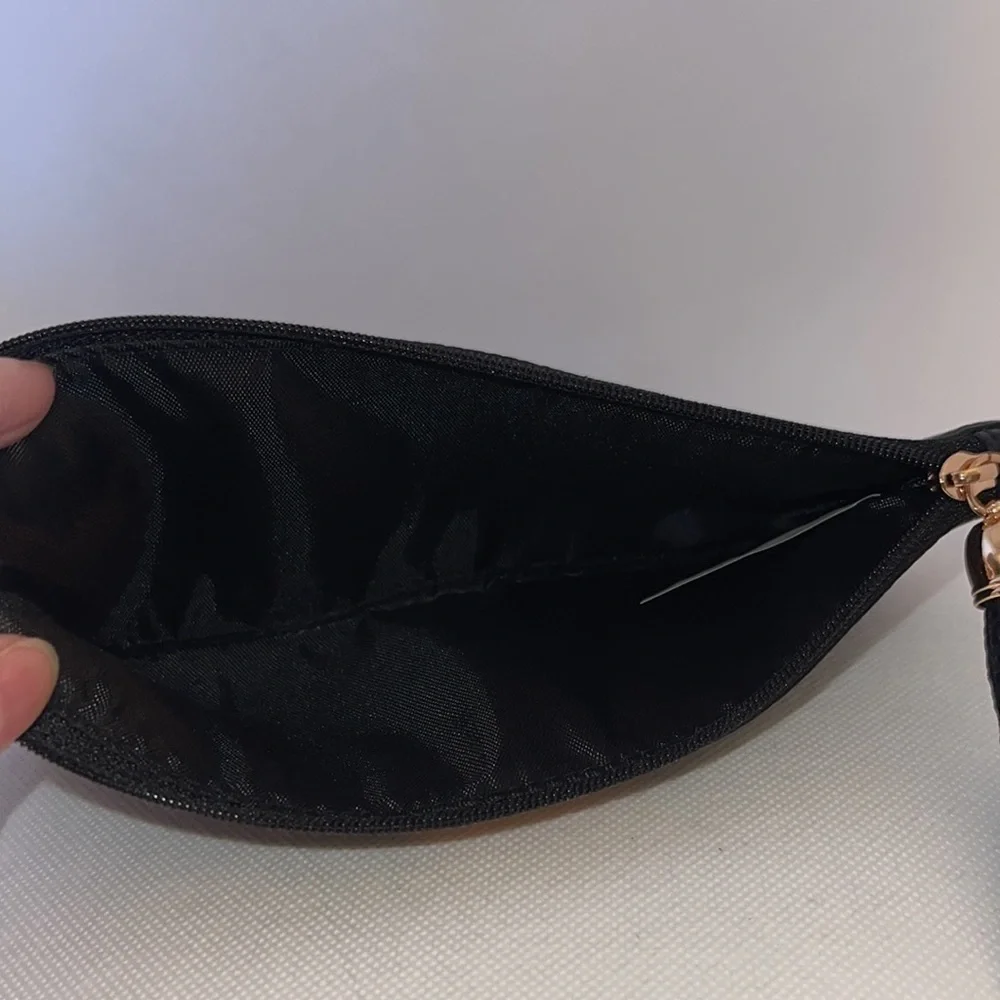 Zigi & Marais Vegan Leather Glass Case Pouch with Tassel - NWT